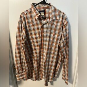 Men’s Wrangler pearl snap shirt, XXL